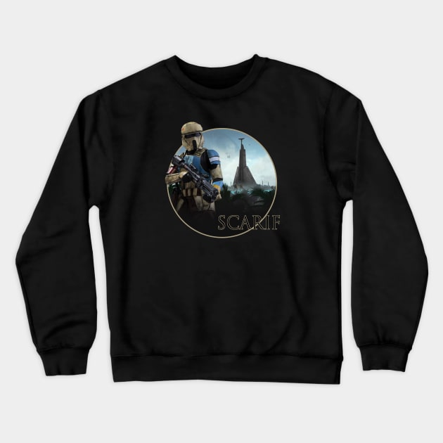 SCARIF Crewneck Sweatshirt by egoic071